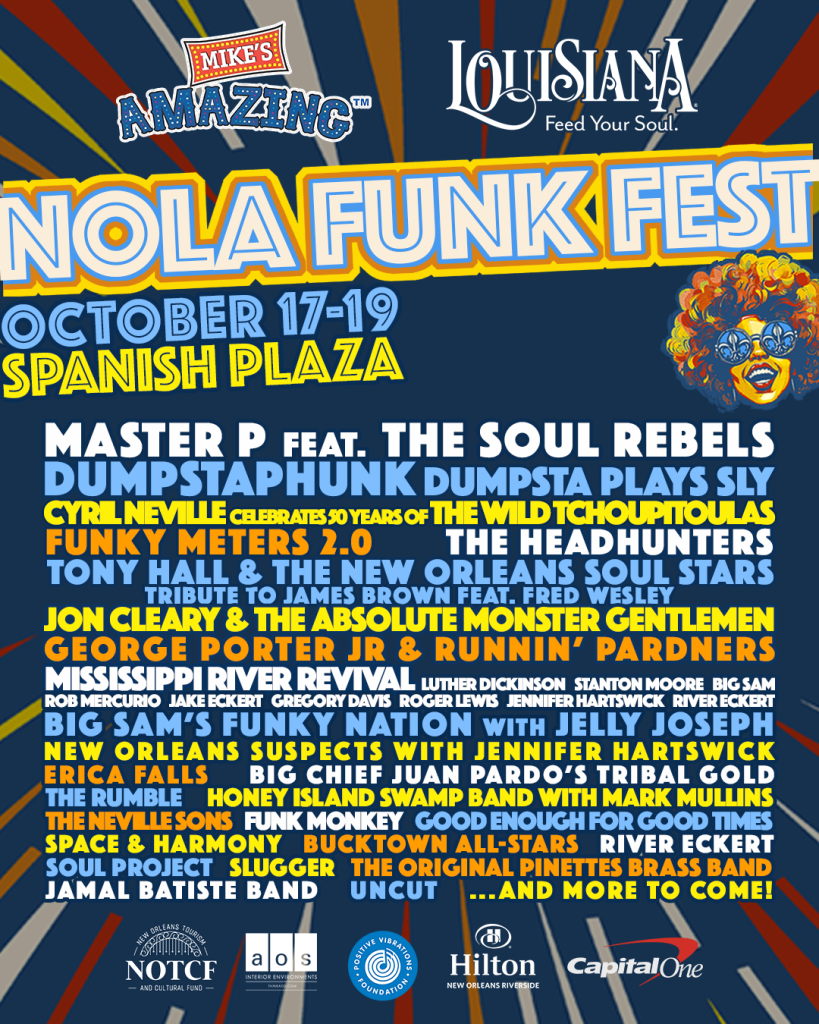 Nola VIP & GA Funk Fest Tickets.